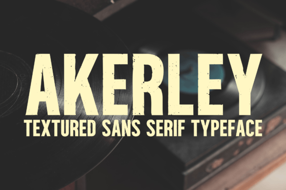 Akerley: Integrating Vintage Texture into Modern Design Workflows
