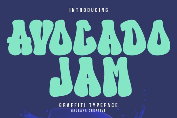 Avocado Jam: A Playful Display Font