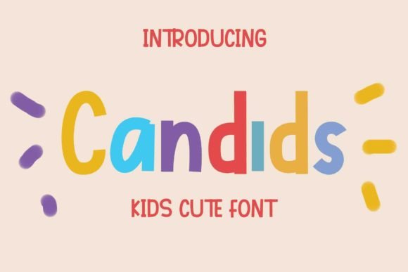 Candids Font: A Playful Choice for Creative Designs
