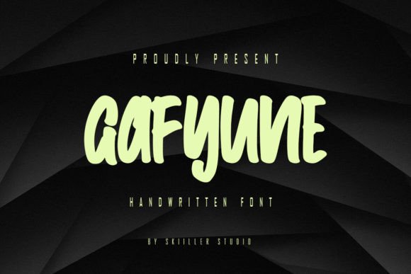 Gafyune: Evaluating a Handwritten Font for Design Projects