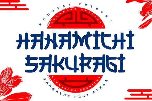 Hanamichi Sakuragi: Bold Japanese Display Font