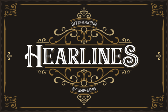 Hearlines: Vintage Elegance for Modern Design