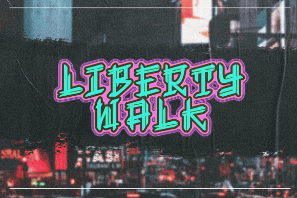 Liberty Walk: A Practical Guide to Its Clean, Upright Typography
