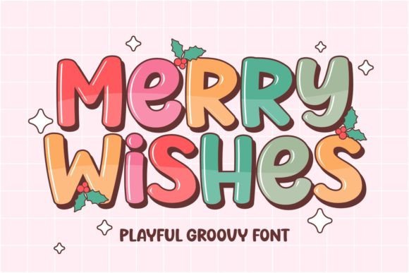 Merry Wishes: Bringing Retro Groovy Energy to Modern Design Projects