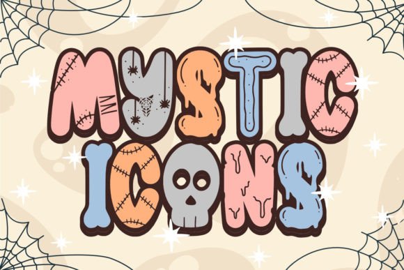 Mystic Icons: Blending Cute and Spooky for Halloween Design