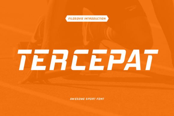 Tercepat Font: Power Up Your Sports Designs