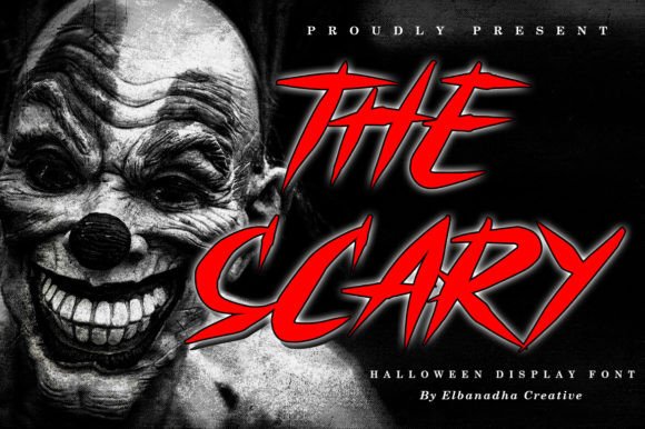 The Scary: A Quirky Halloween Display Font